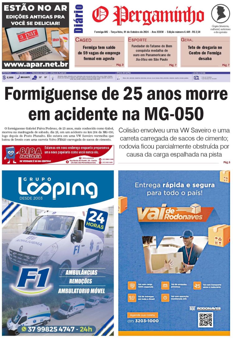 O Pergaminho 01/10/2024