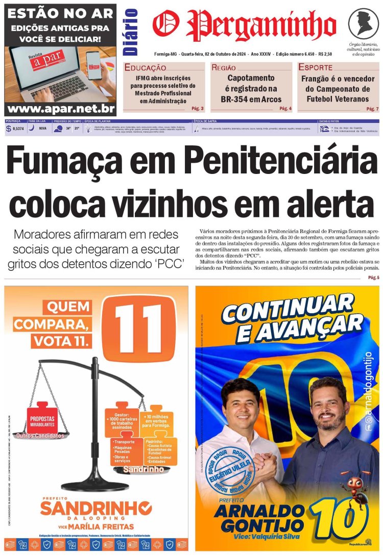 O Pergaminho 02/10/2024