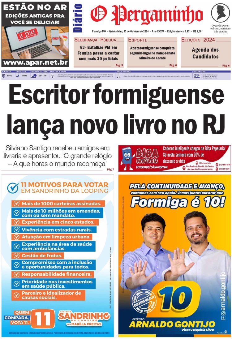 O Pergaminho 03/10/2024