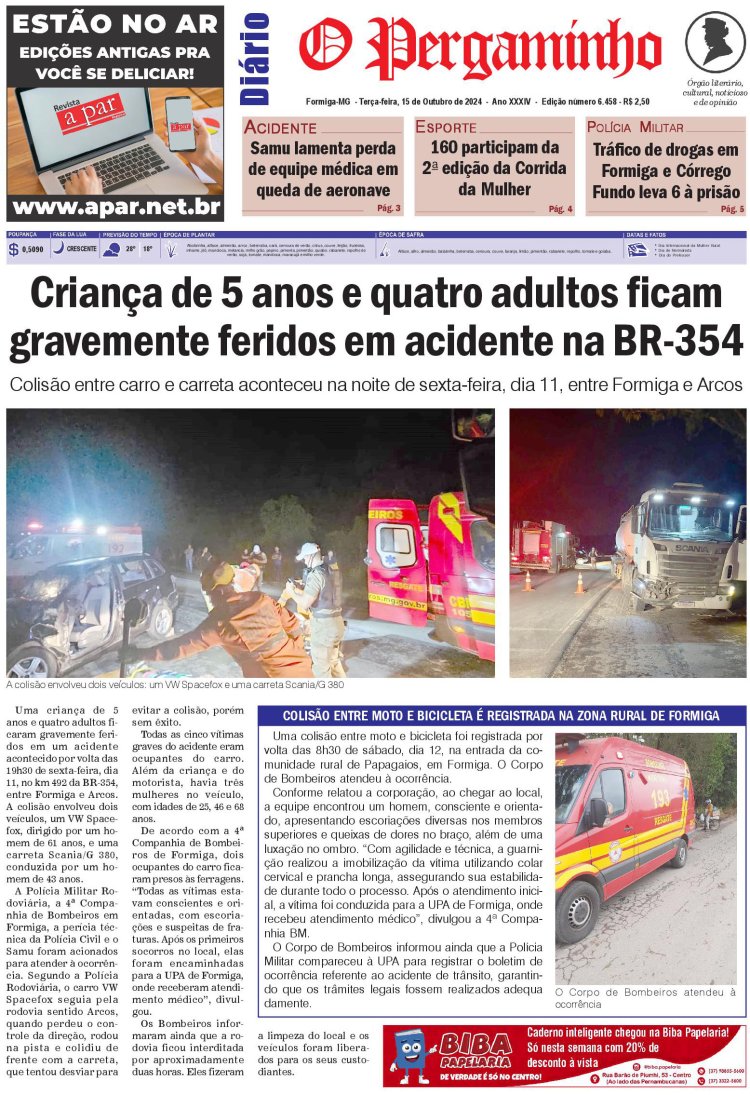 O Pergaminho 15/10/2024