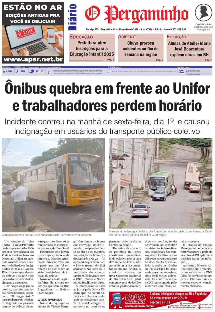 O Pergaminho 04/11/2024