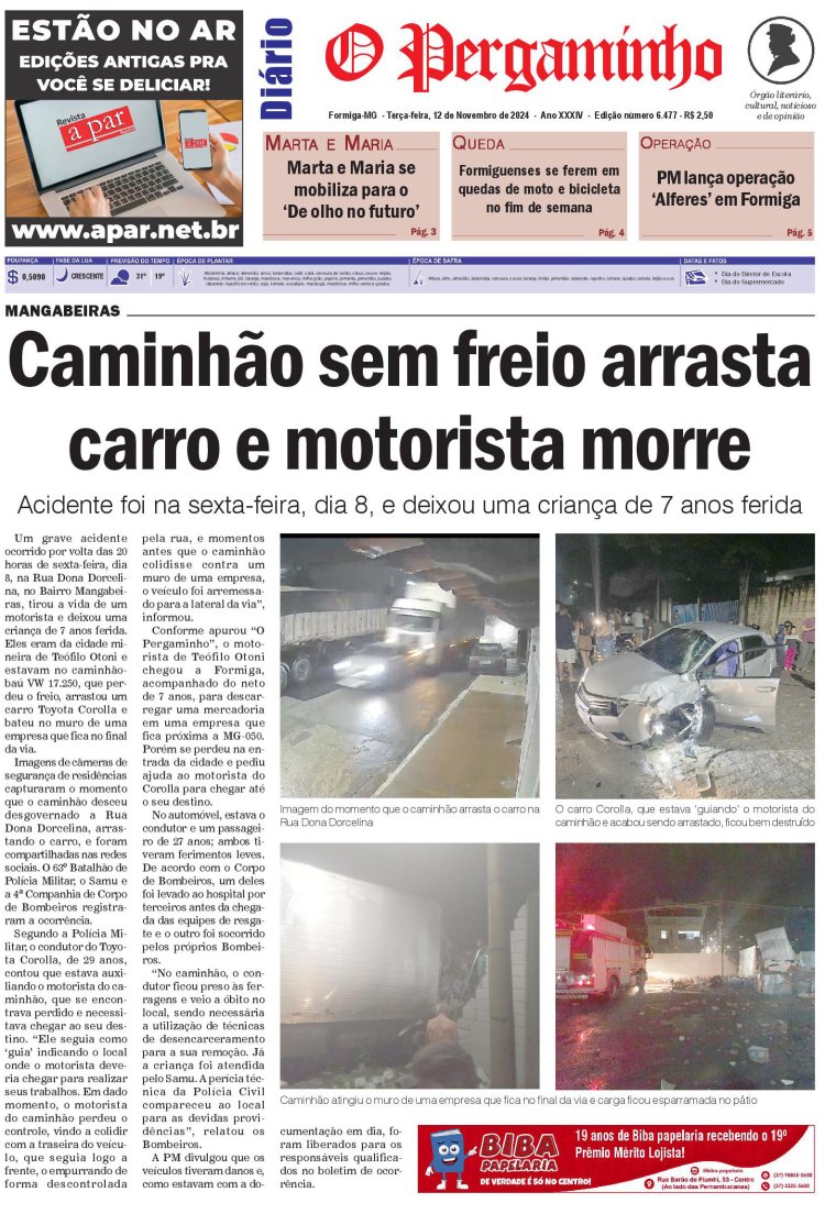 O Pergaminho 12/11/2024
