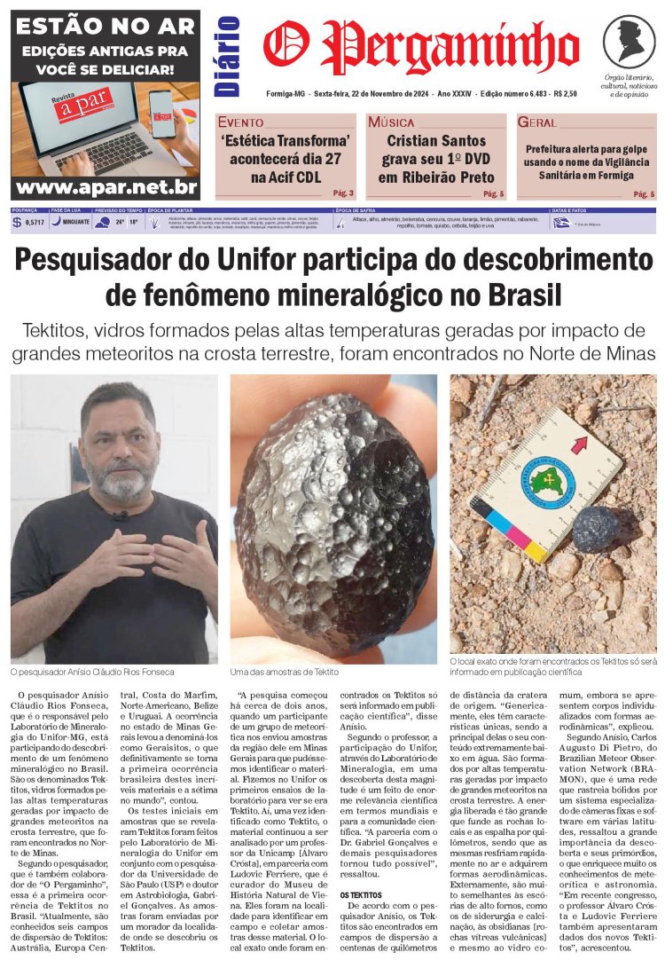 O Pergaminho 22/11/2024