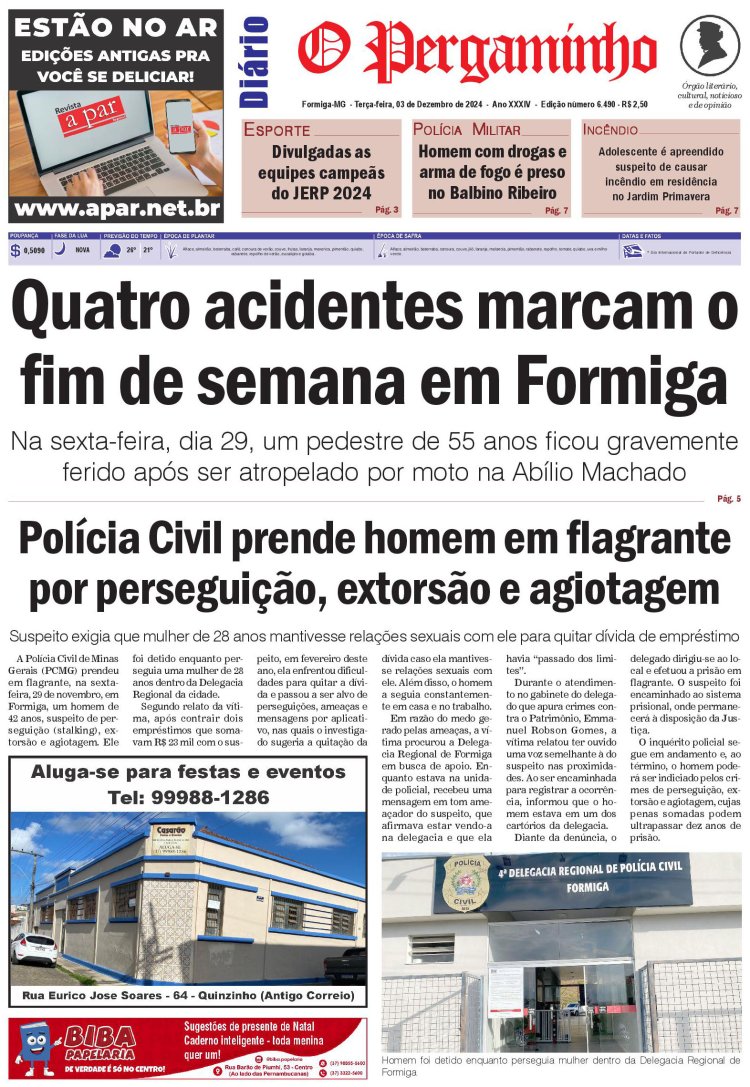 O Pergaminho 03/12/2024