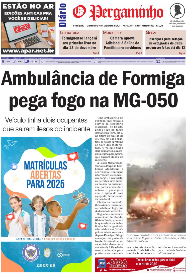O Pergaminho 05/12/2024