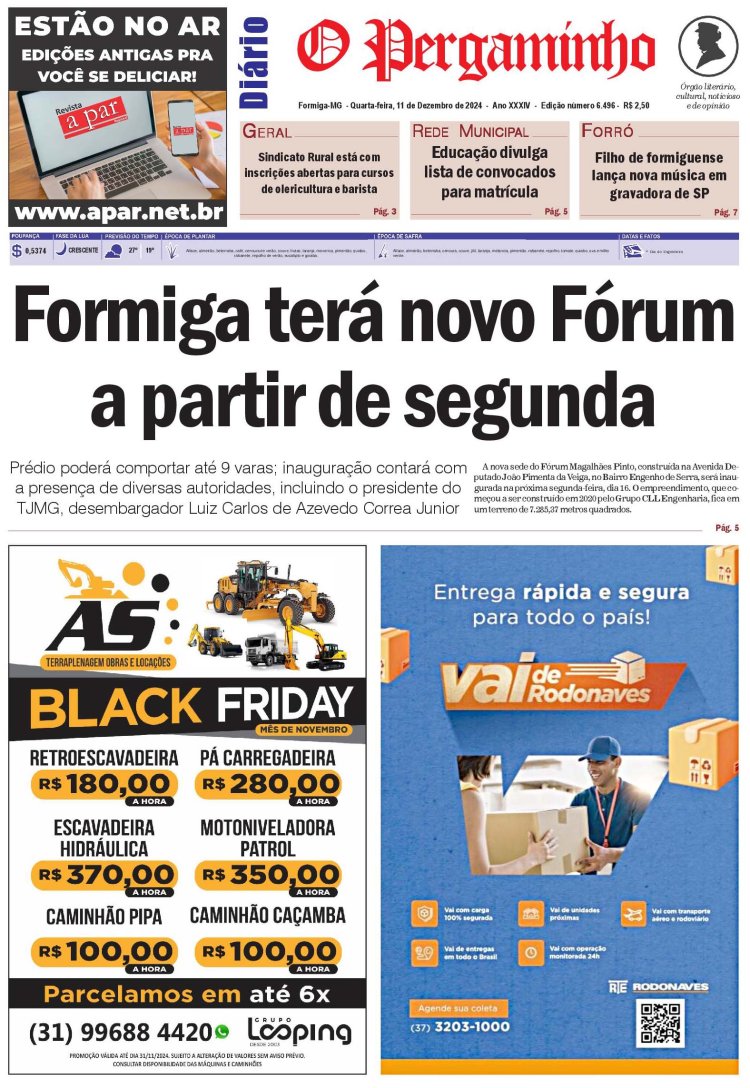 O Pergaminho 11/12/2024
