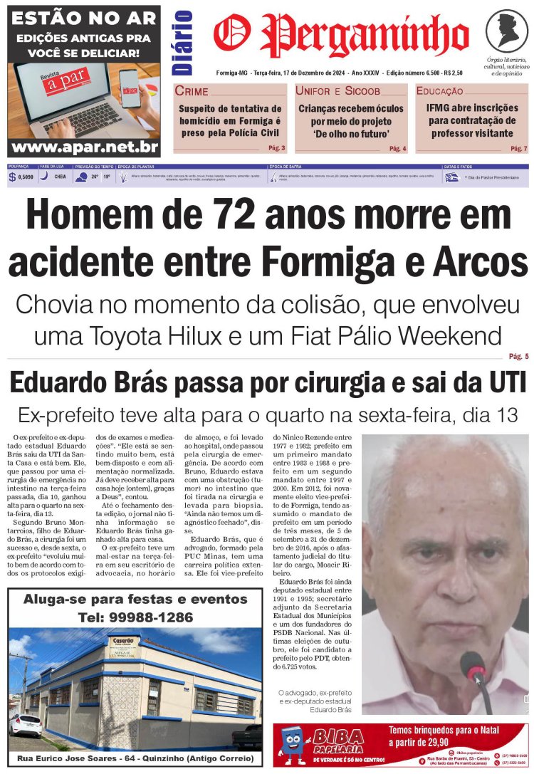 O Pergaminho 17/12/2024