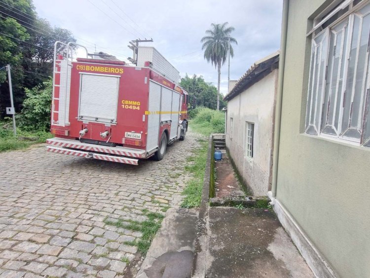 Risco de explosão mobiliza Corpo de Bombeiros