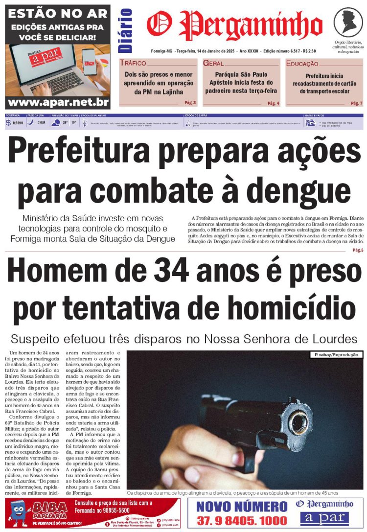 O Pergaminho 14/01/2025