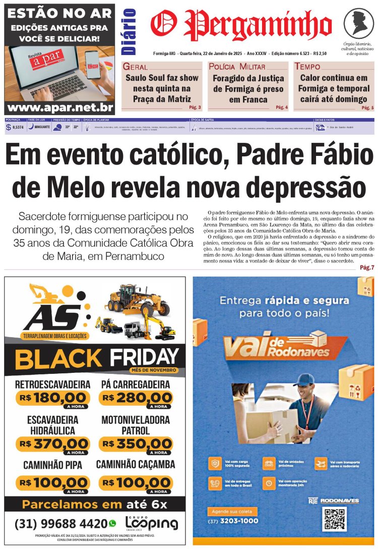 O Pergaminho 22/01/2025