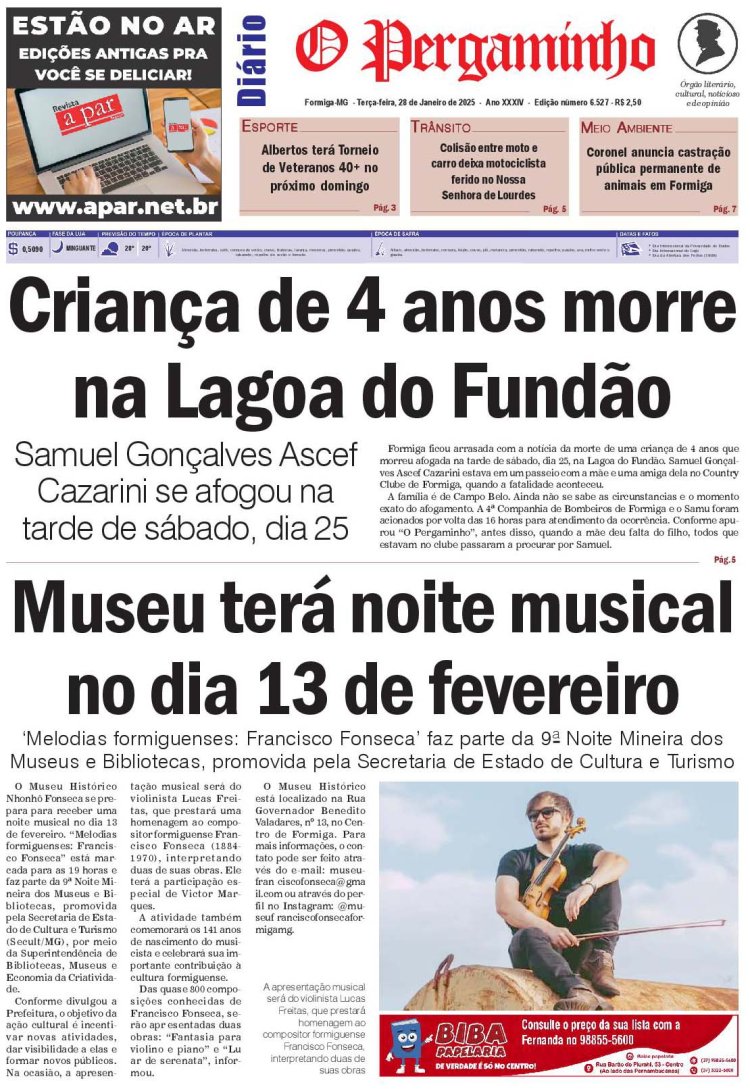 O Pergaminho 28/01/2025