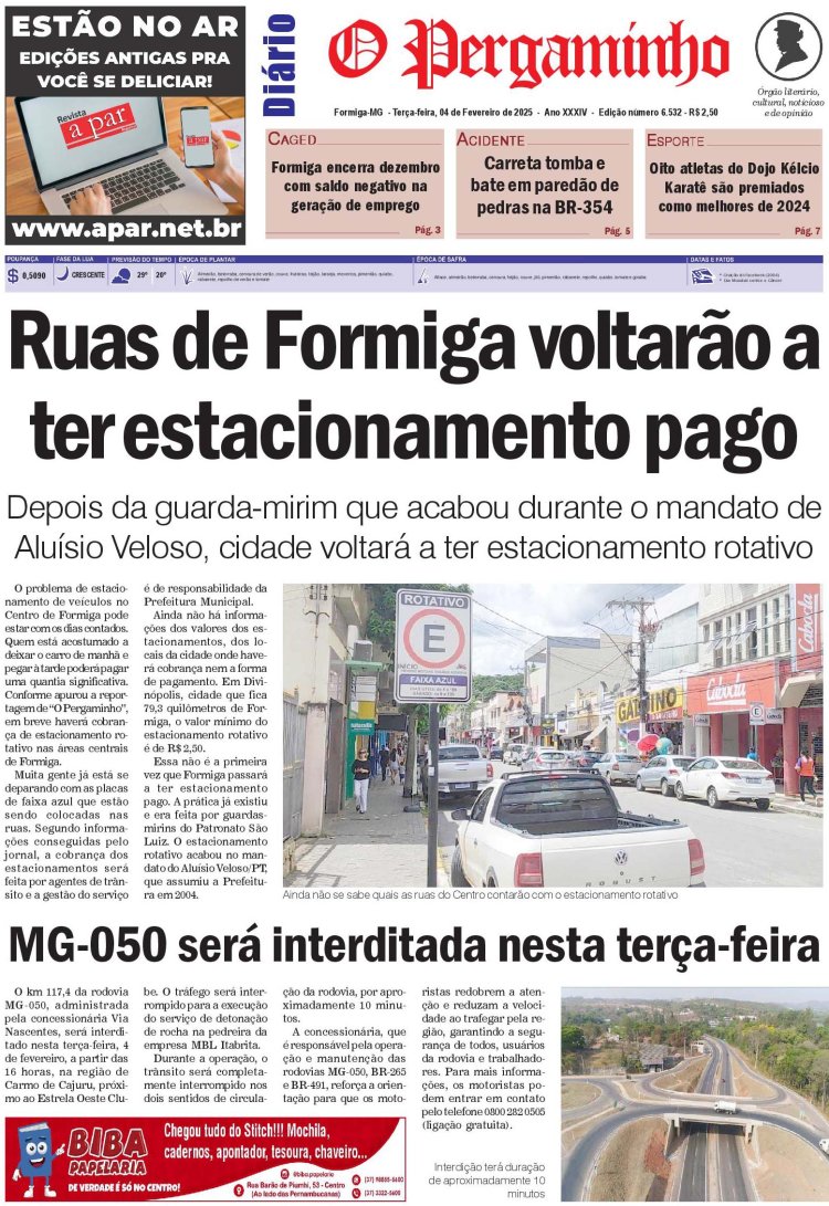 O Pergaminho 04/02/2025