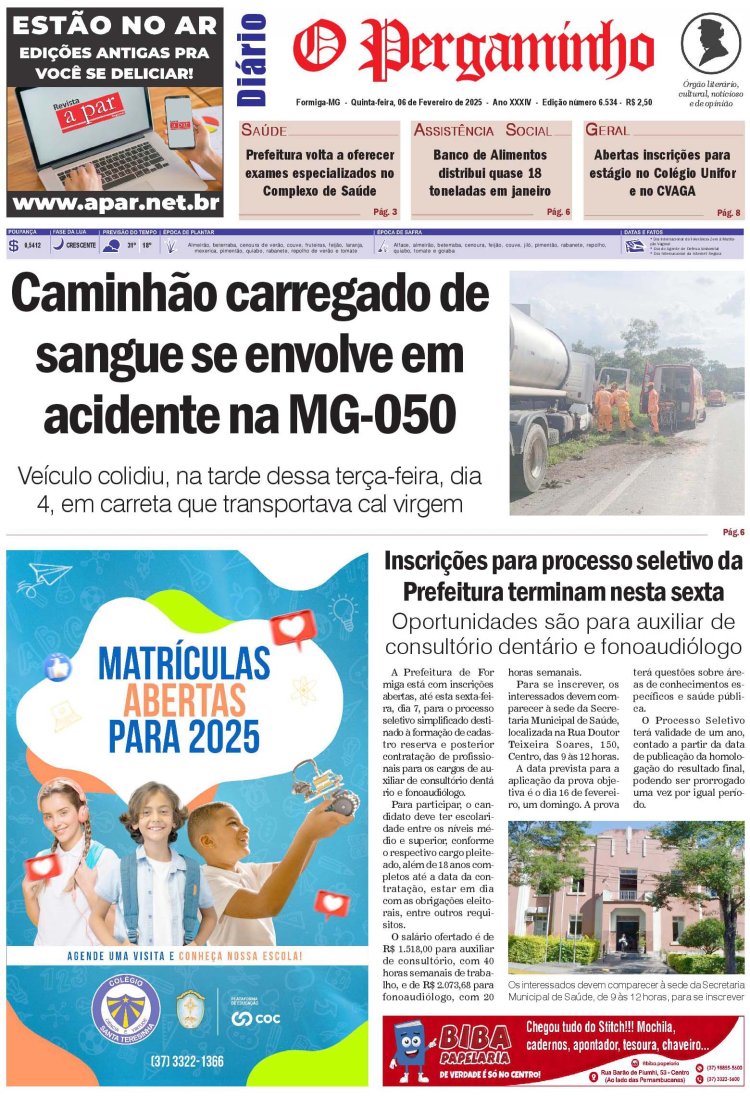 O Pergaminho 06/02/2025