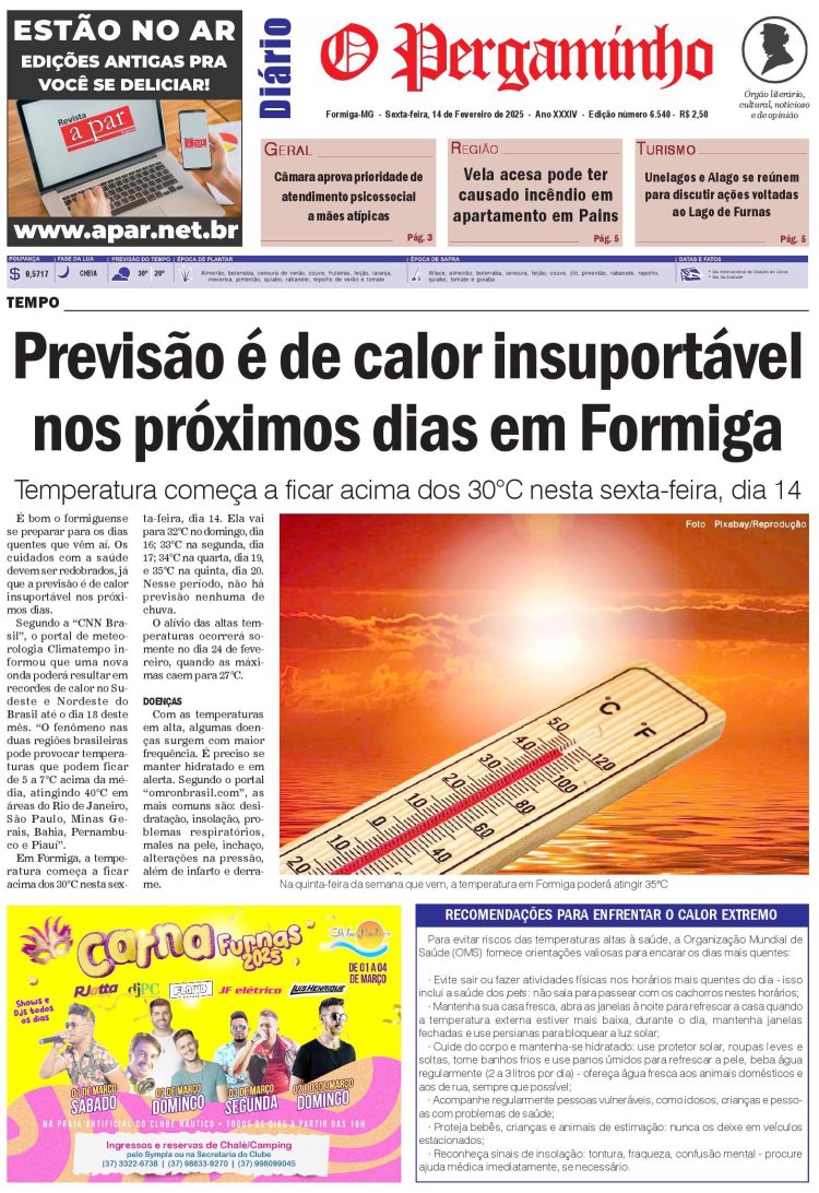 O Pergaminho 14/02/2025