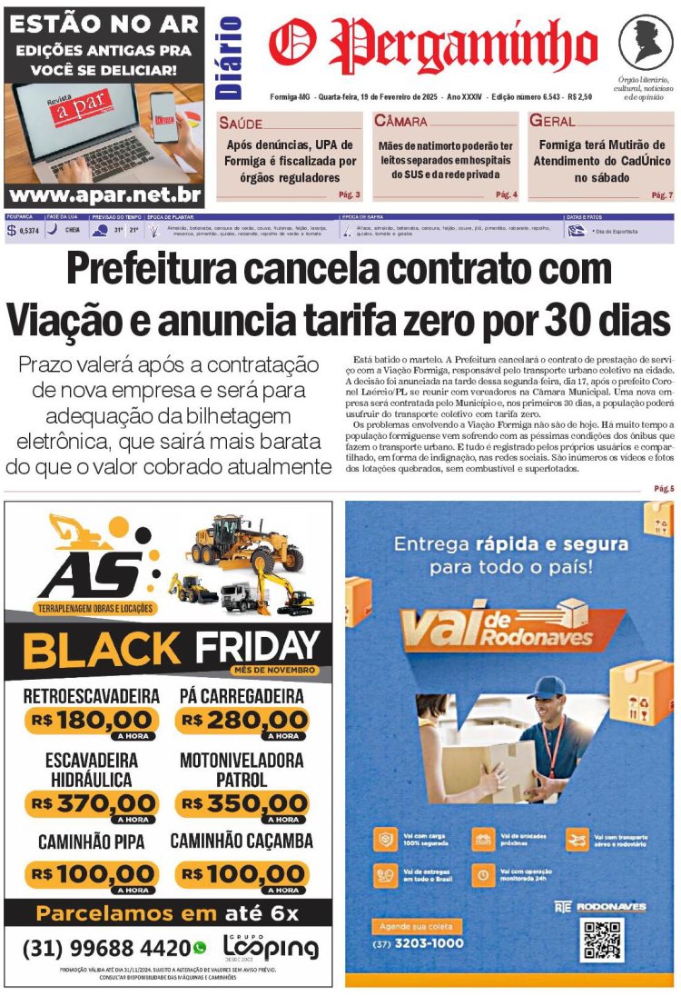 O Pergaminho 19/02/2025