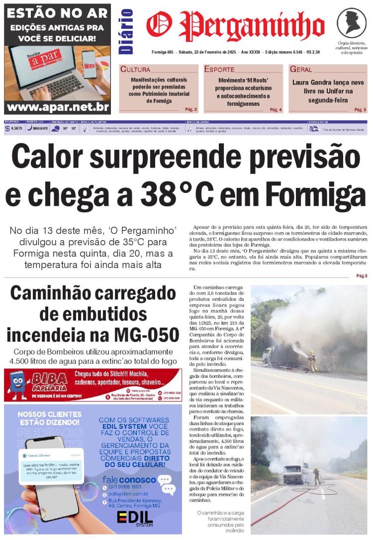 O Pergaminho 22/02/2025