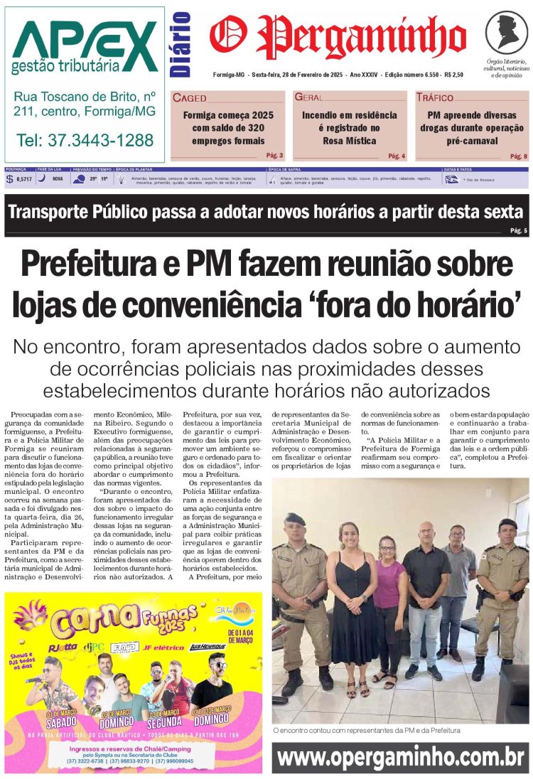 O Pergaminho 28/02/2025