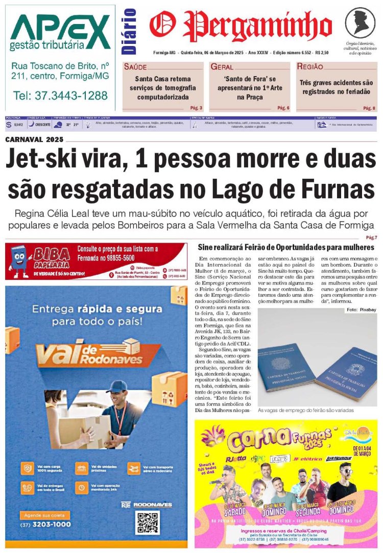 O Pergaminho 06/03/2025