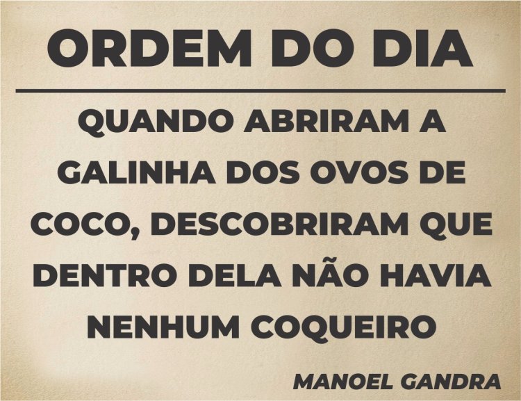 Ordem do Dia - Pergaminho