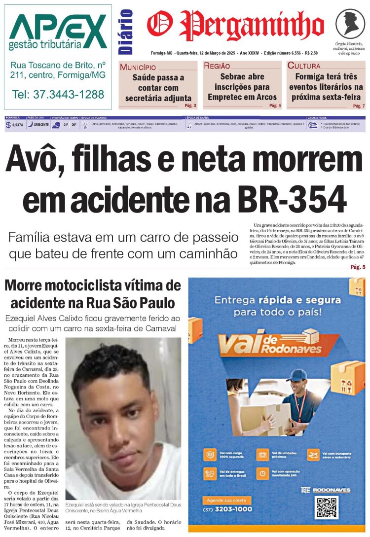 O Pergaminho 12/03/2025