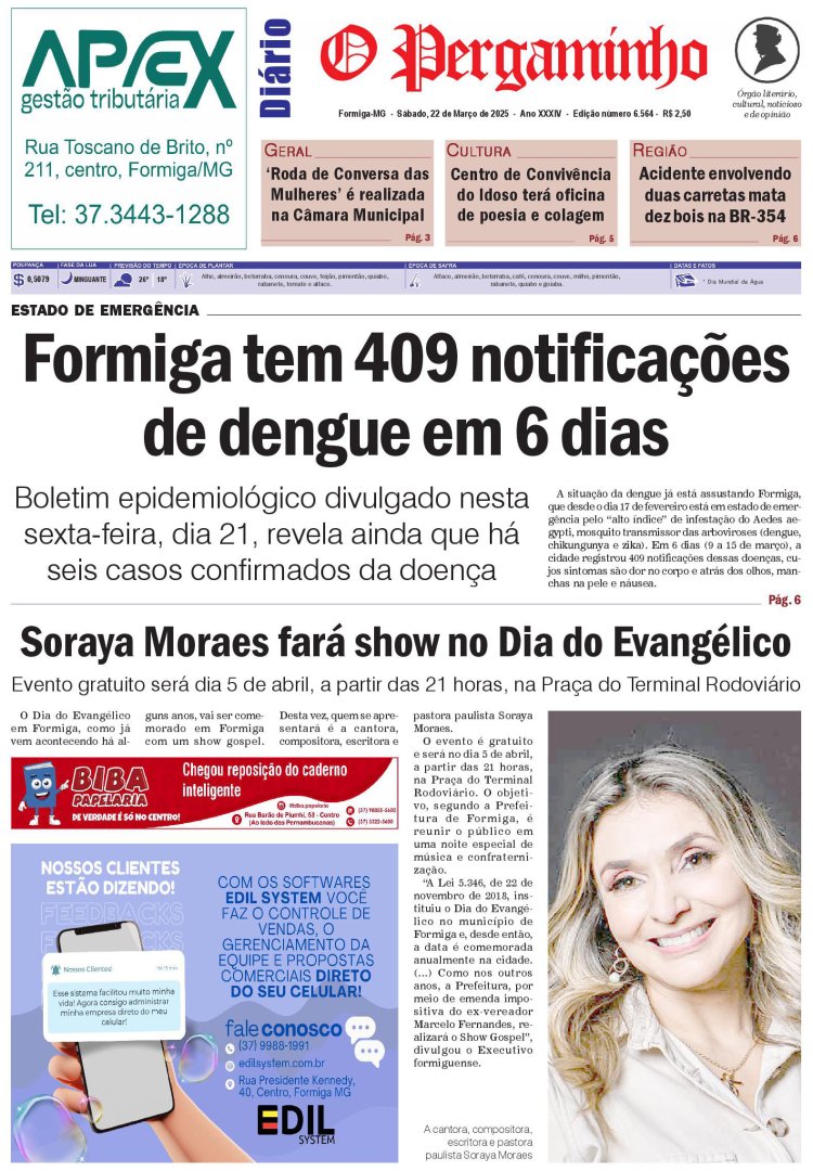 O Pergaminho 22/03/2025