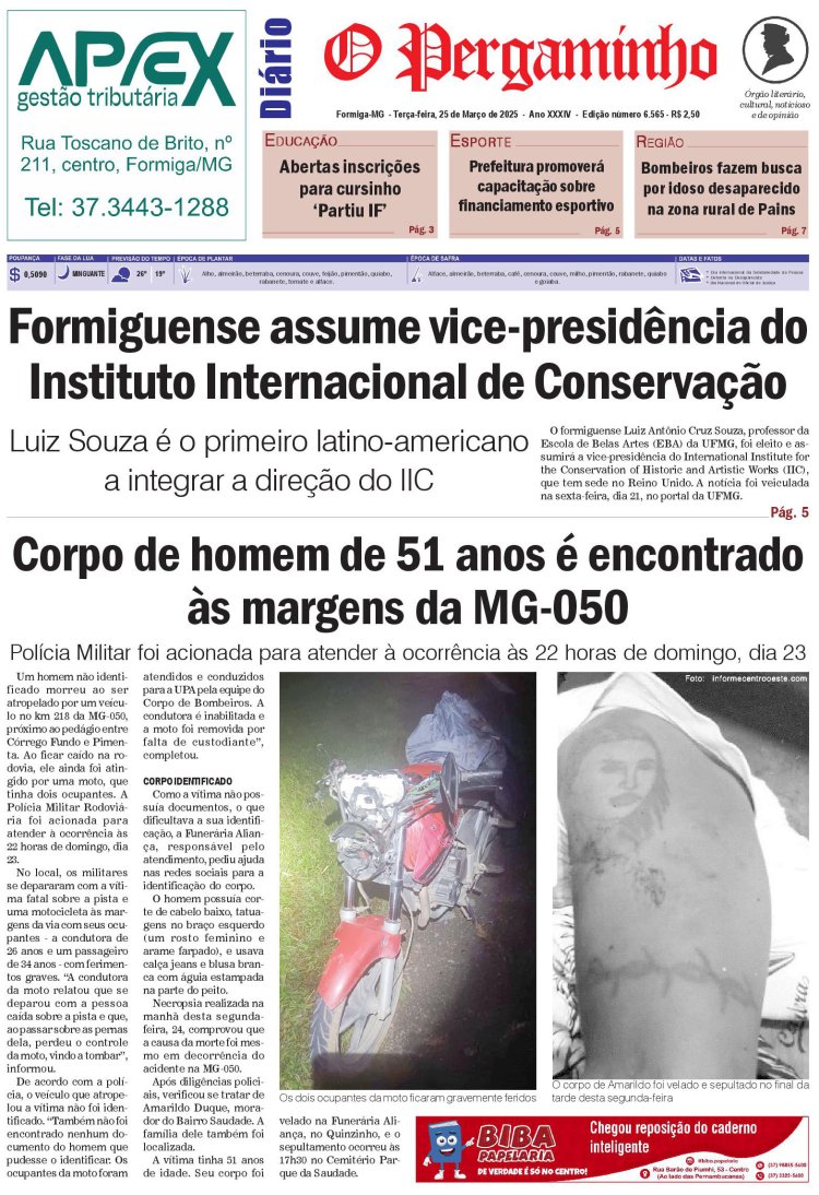O Pergaminho 25/03/2025