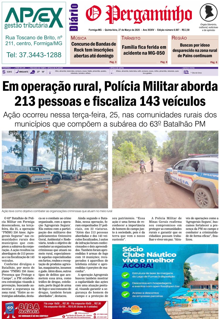 O Pergaminho 27/03/2025
