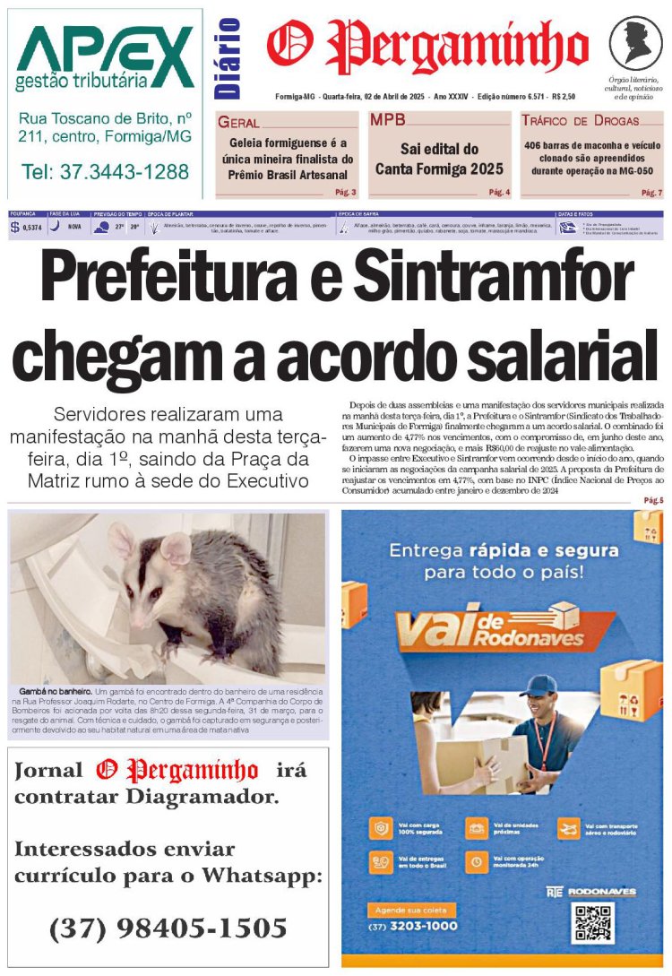 O Pergaminho 02/04/2025