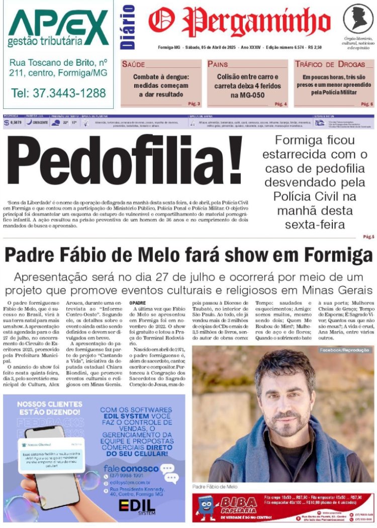 O Pergaminho 05/04/2025