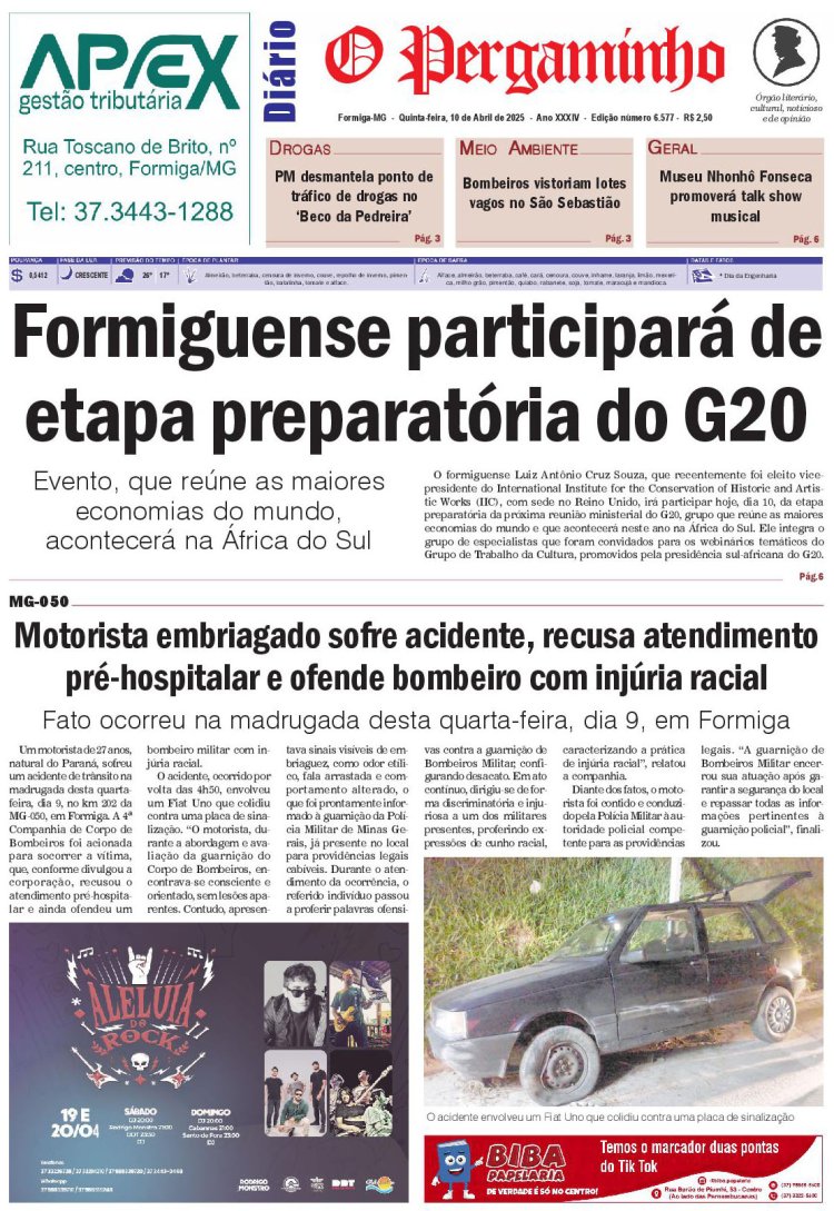 O Pergaminho 10/04/2025