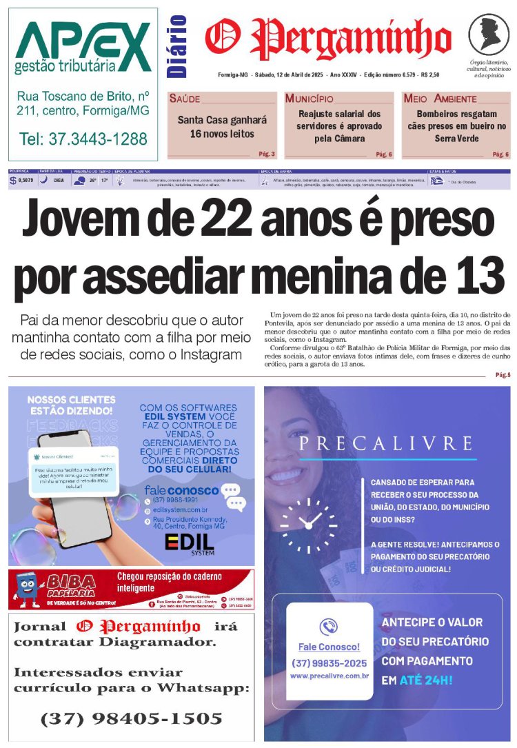 O Pergaminho 12/04/2025