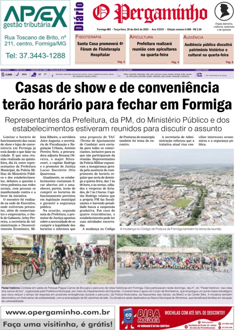 O Pergaminho 29/04/2025