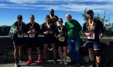 Integrantes do 63º Batalhão PM participam de maratona na Serra do Rio do Rastro