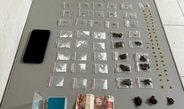 Polícia Militar: Operação desarticula ponto de tráfico, prende 2 e apreende 1 menor em Formiga