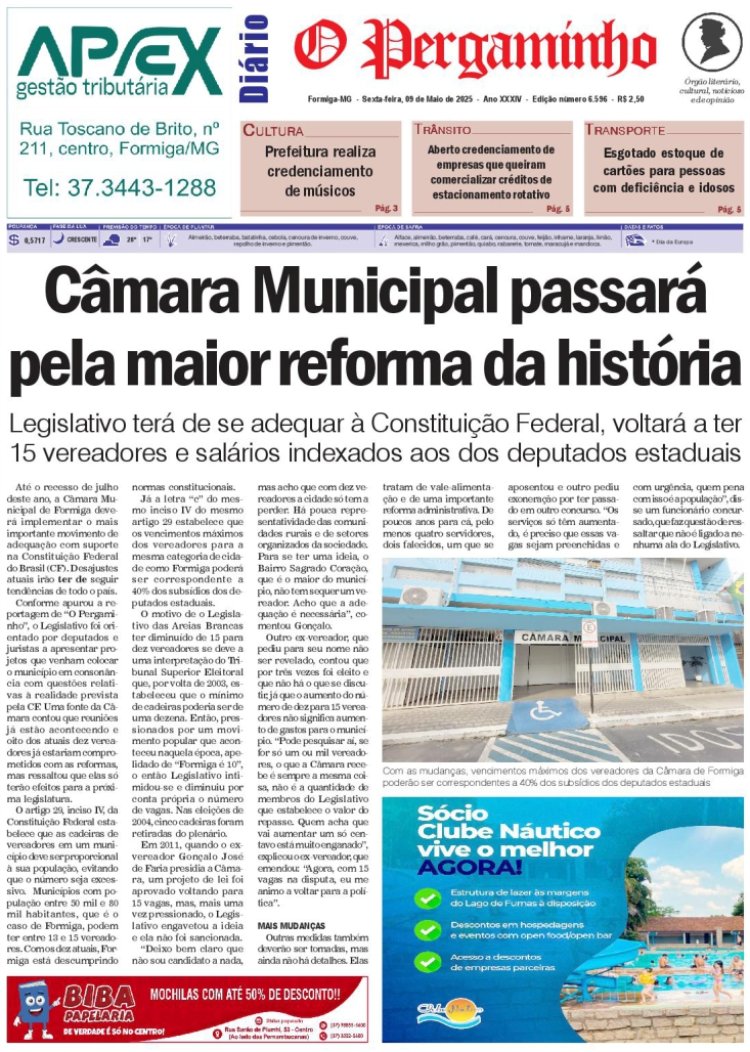 O Pergaminho 09/05/2025