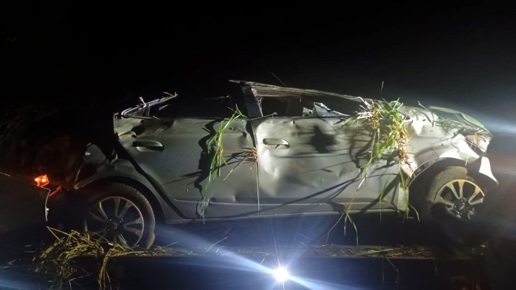 Condutor morre após carro capotar na MG-050