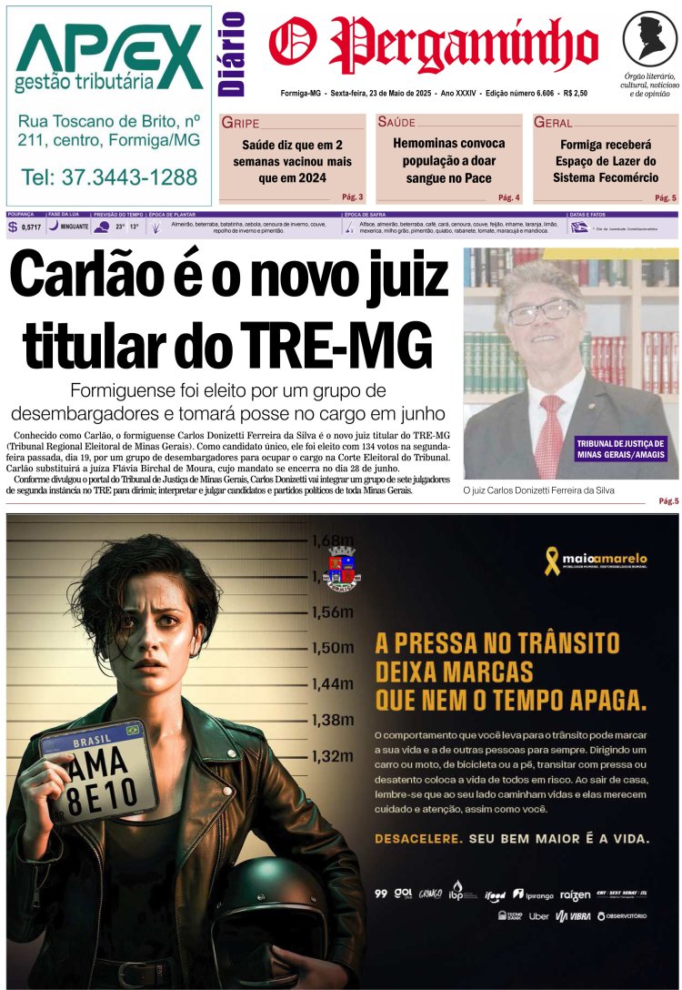 O Pergaminho 23/05/2025