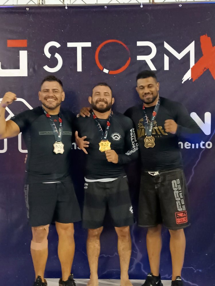 Tatame do Bem conquista 14 medalhas na 12a edição do BJJ Storm em Contagem