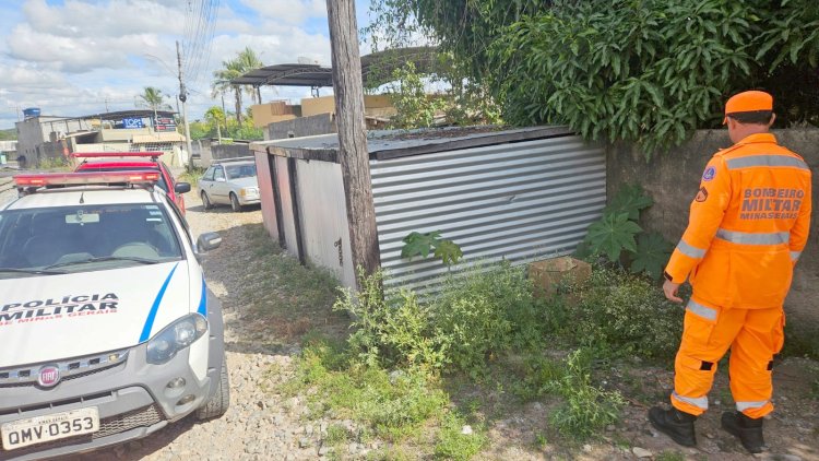Bebê é encontrado em caixa de papelão no Vargem Grande