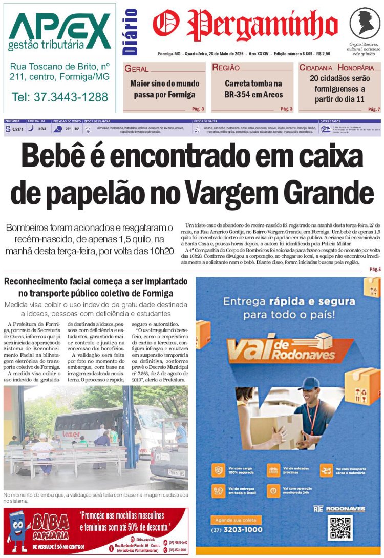 O Pergaminho 28/05/2025