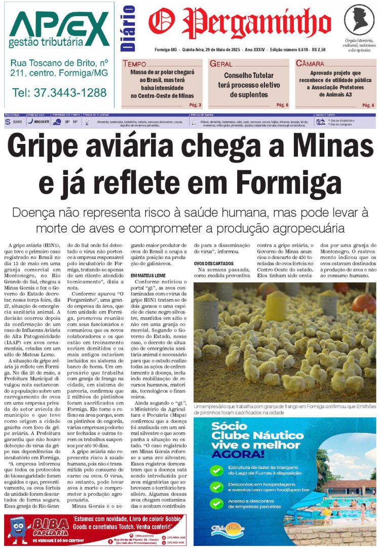 O Pergaminho 29/05/2025